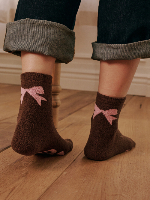 ALCP Ribbon Fluffy Socks (6 Colors)