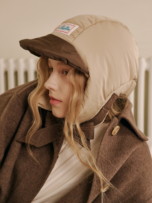 Panda Padding Balaclava (Brown & Beige)