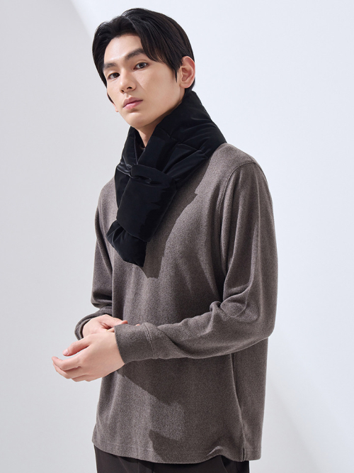 남성 스웨터라이크 모크넥 긴팔 티_MSF4TU1003