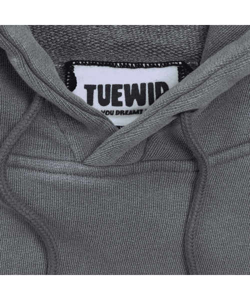 certified hoodie in light gray
