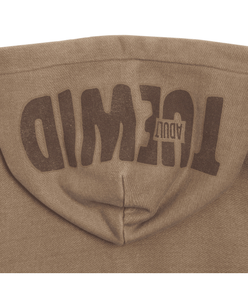adult logo hoodie in caramel