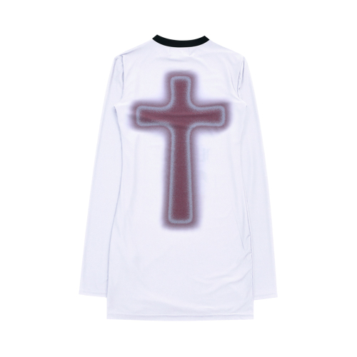 Number Nine Jersey One Piece White