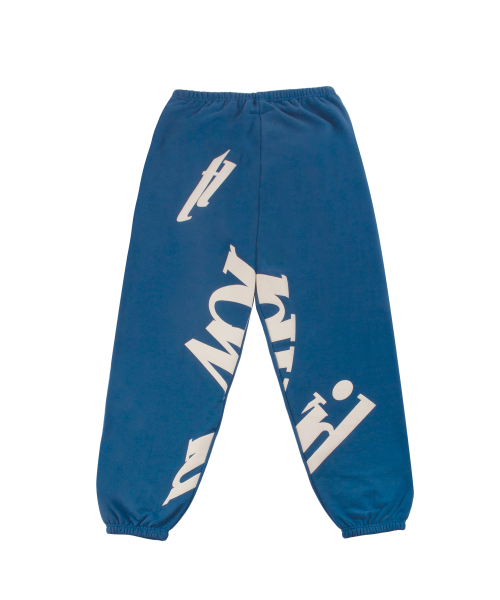 no.8 jello sweatpants (cerulean blue)