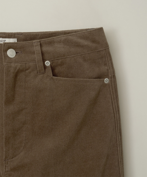 w. Mild Velveteen Trouser (Mild brown)