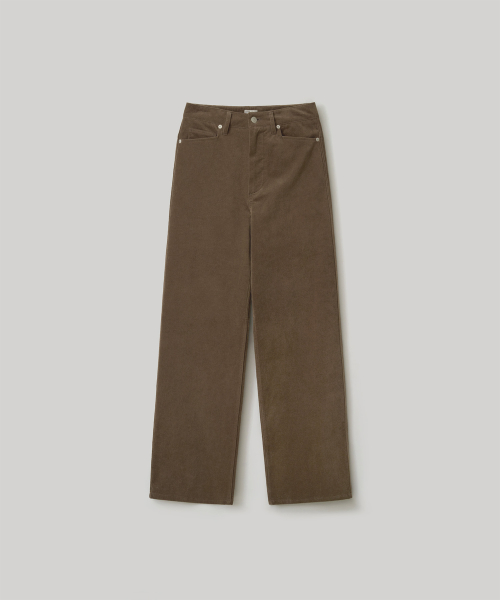 w. Mild Velveteen Trouser (Mild brown)