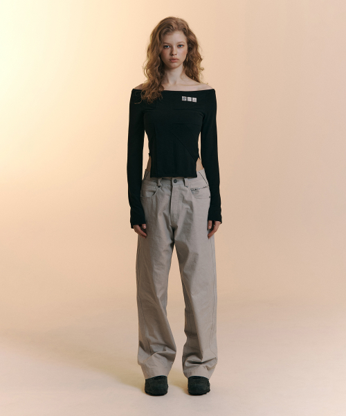 Alexa Ston Pants (Light Grey)