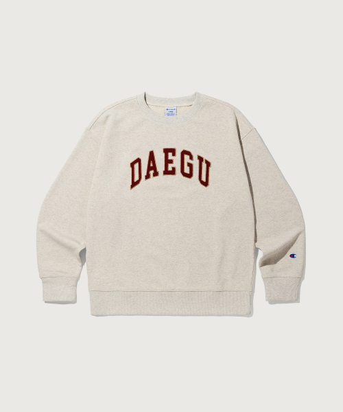 C로고 루즈핏 시티 스웨트셔츠 DAEGU