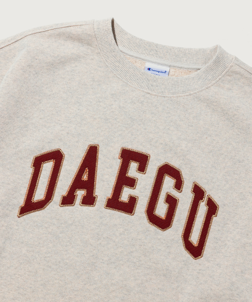 C로고 루즈핏 시티 스웨트셔츠 DAEGU