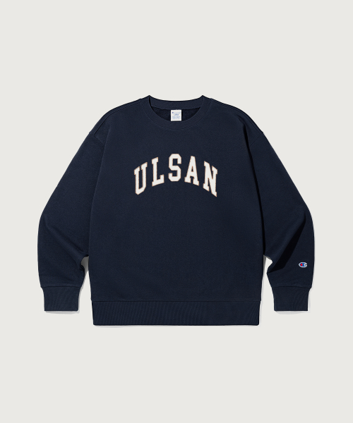C로고 루즈핏 시티 스웨트셔츠 ULSAN