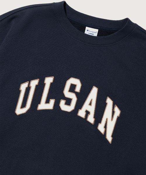 C로고 루즈핏 시티 스웨트셔츠 ULSAN
