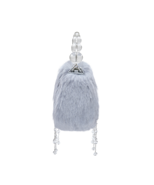 [X SUSAN FANG] FURRY BUBBLE RAIN BAG - SKY BLUE
