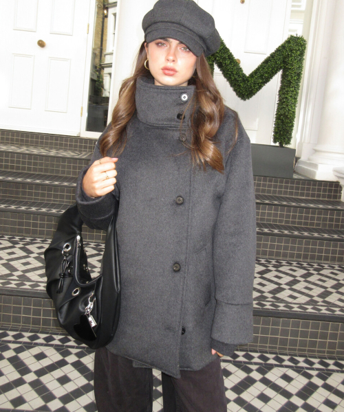 Double Breasted Coat (grey)