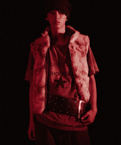 Haze Reversible Fur Vest_[Beige]