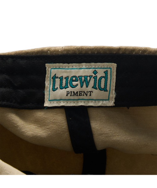 logo wrinkled ball cap in caramel