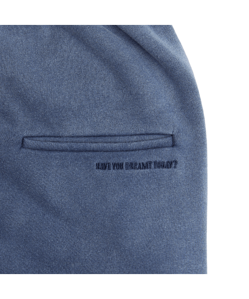 classic embroidery sweatpants in drop loose fit (navy)