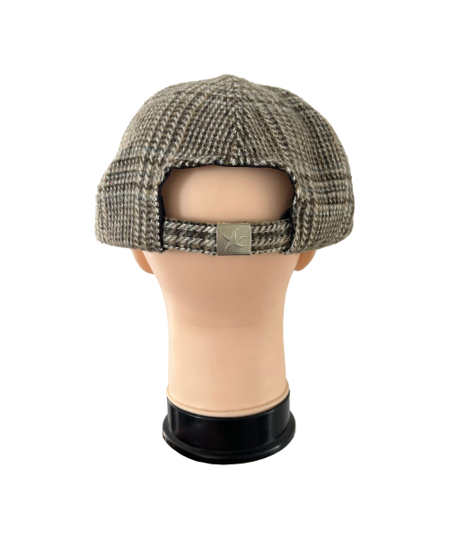 TCM knit logo cap (brown)