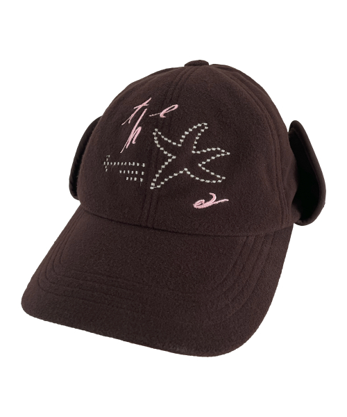 TCM starfish earflap cap (brown)