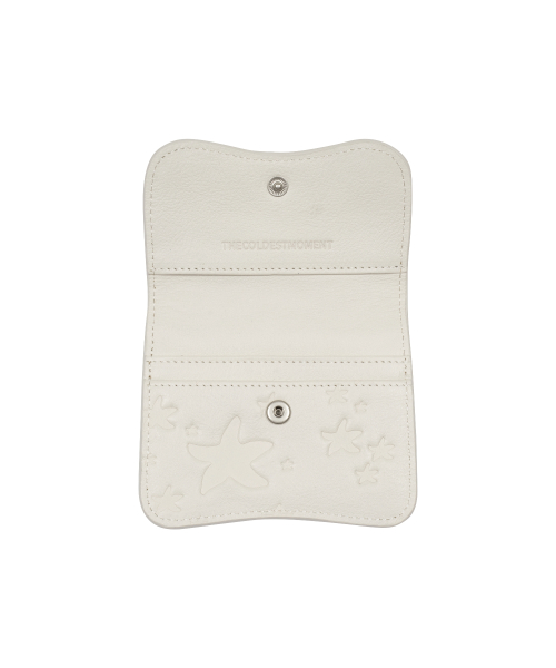 TCM starfish pattern mini pouch (ivory)