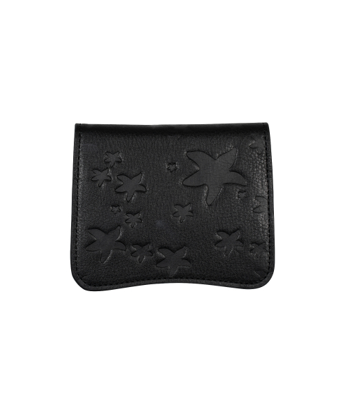 TCM starfish pattern mini pouch (black)