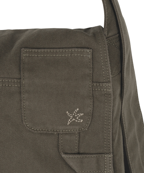 TCM washed vintage pocket cross bag (brown)