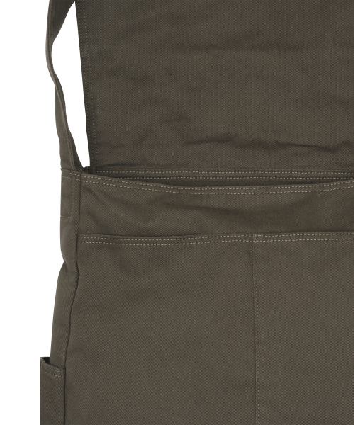 TCM washed vintage pocket cross bag (brown)