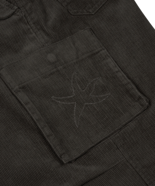 TCM corduroy cargo pants (vintage brown)