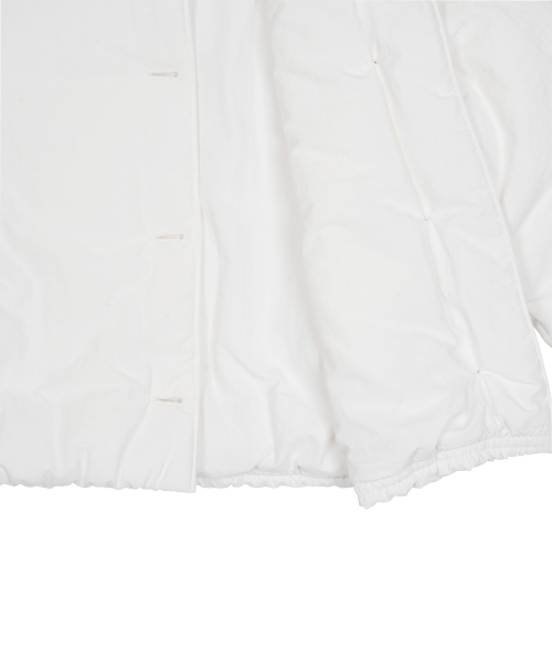 (w) TCM round collar padding (white)