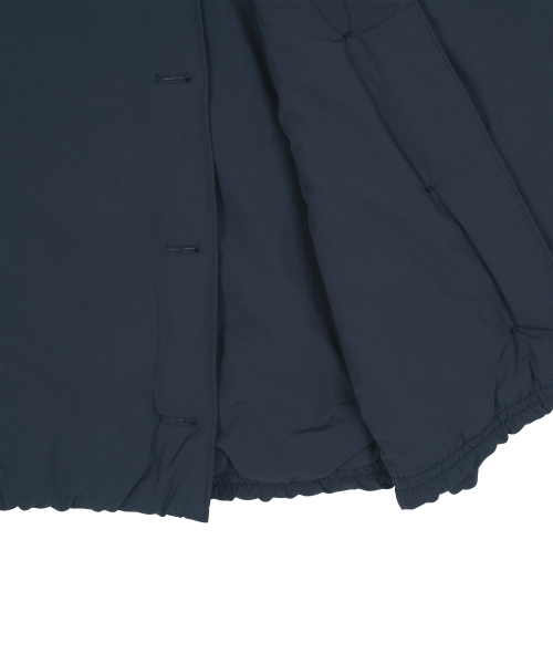 (w) TCM round collar padding (navy)