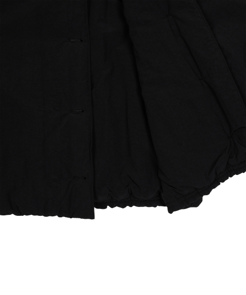 (w) TCM round collar padding (black)