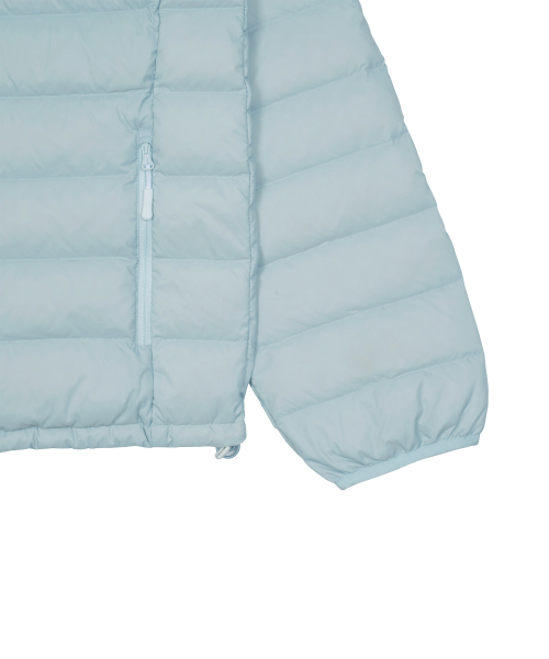 TCM mini logo raglan light puffer jacket (sky blue)