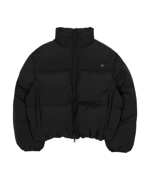 TCM starfish logo puffer jacket (black)