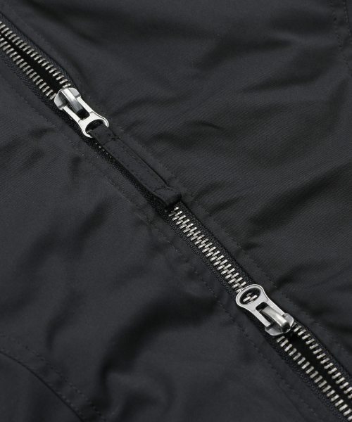 XJ107 인시전 셔링 MA-1 자켓 (BLACK)