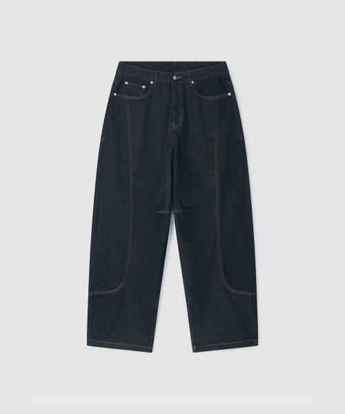 Draw Curved Pants (Raw
