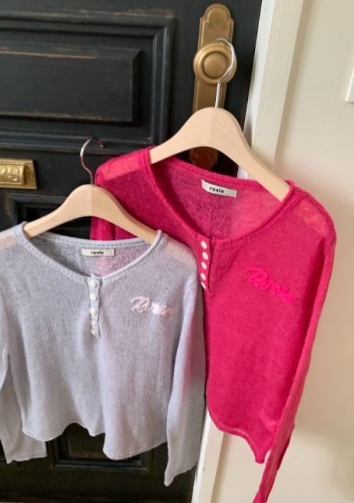 Basic Button Knit_2color