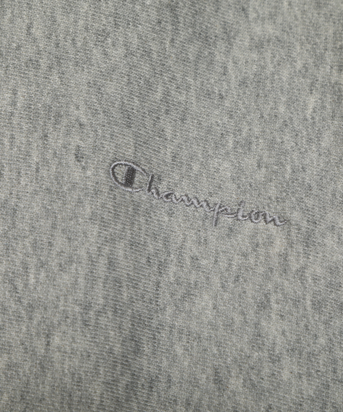 여성 리버스위브 스몰 로고 루즈핏 후드 티셔츠 Oxford Grey
