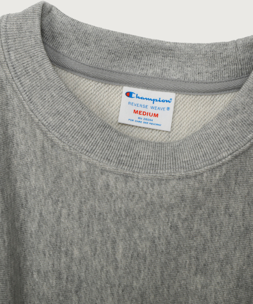 여성 리버스위브 루즈핏 크루넥 스웨트셔츠 Oxford Grey