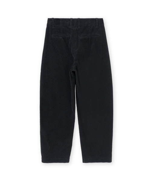 W Washed Corduroy Field Pants, Black