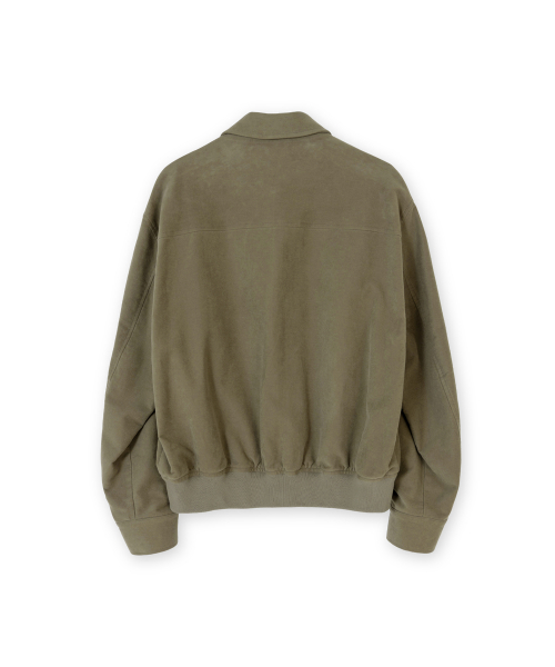 Moleskin Blouson, Khaki