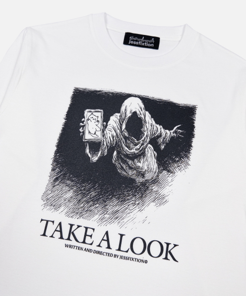 TAKE A LOOK LONG SLEEVE (WHITE)