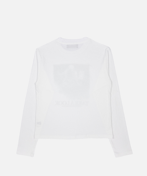 TAKE A LOOK LONG SLEEVE (WHITE)
