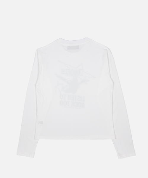 ANGEL ROCK LONG SLEEVE (WHITE)