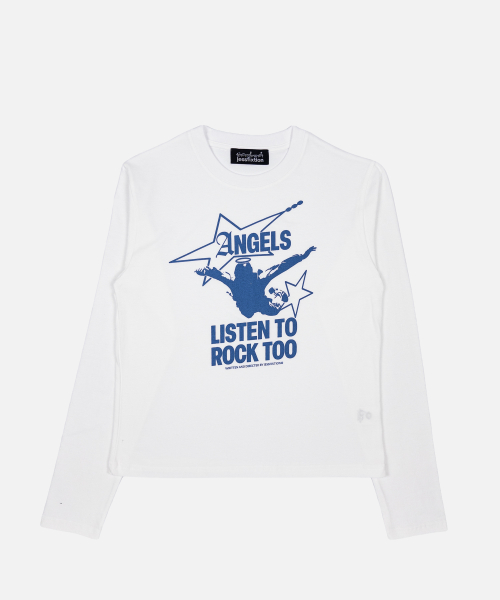 ANGEL ROCK LONG SLEEVE (WHITE)