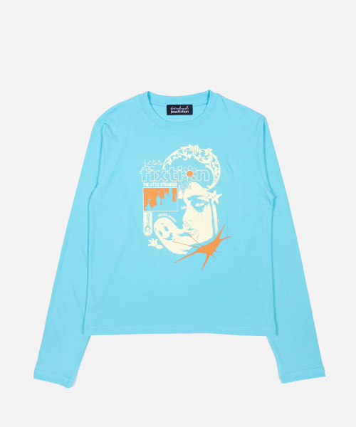 NEVER MIND! LONG SLEEVE (ICE BLUE)
