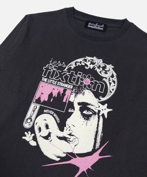 NEVER MIND! LONG SLEEVE (CHARCOAL)