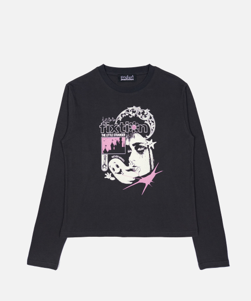NEVER MIND! LONG SLEEVE (CHARCOAL)