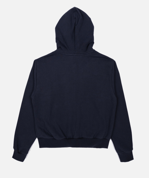 ANXIETY CANT KILL ME HOOD ZIP-UP (NAVY)