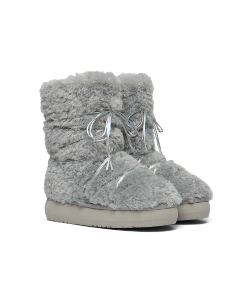CURLY FUR BOOTS MIDDLE - 5 colors
