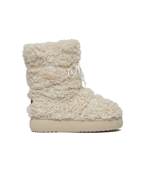 CURLY FUR BOOTS MIDDLE - 5 colors