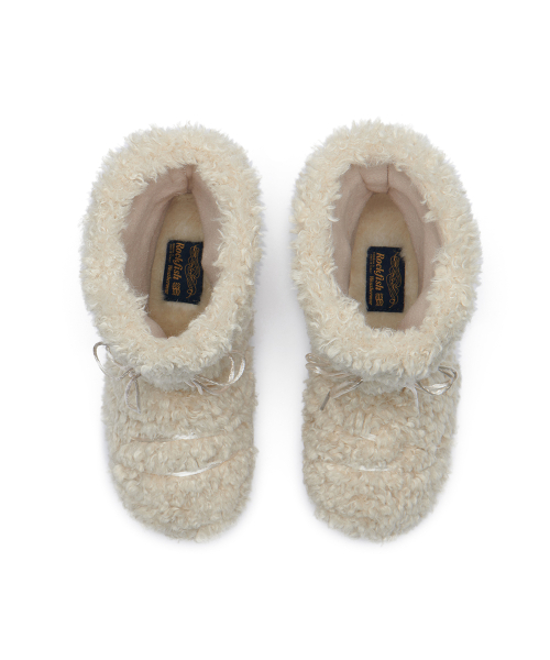 CURLY FUR BOOTS MIDDLE - 5 colors