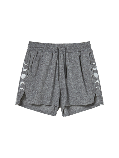 P.O.M FLUFFY SHORTS GREY